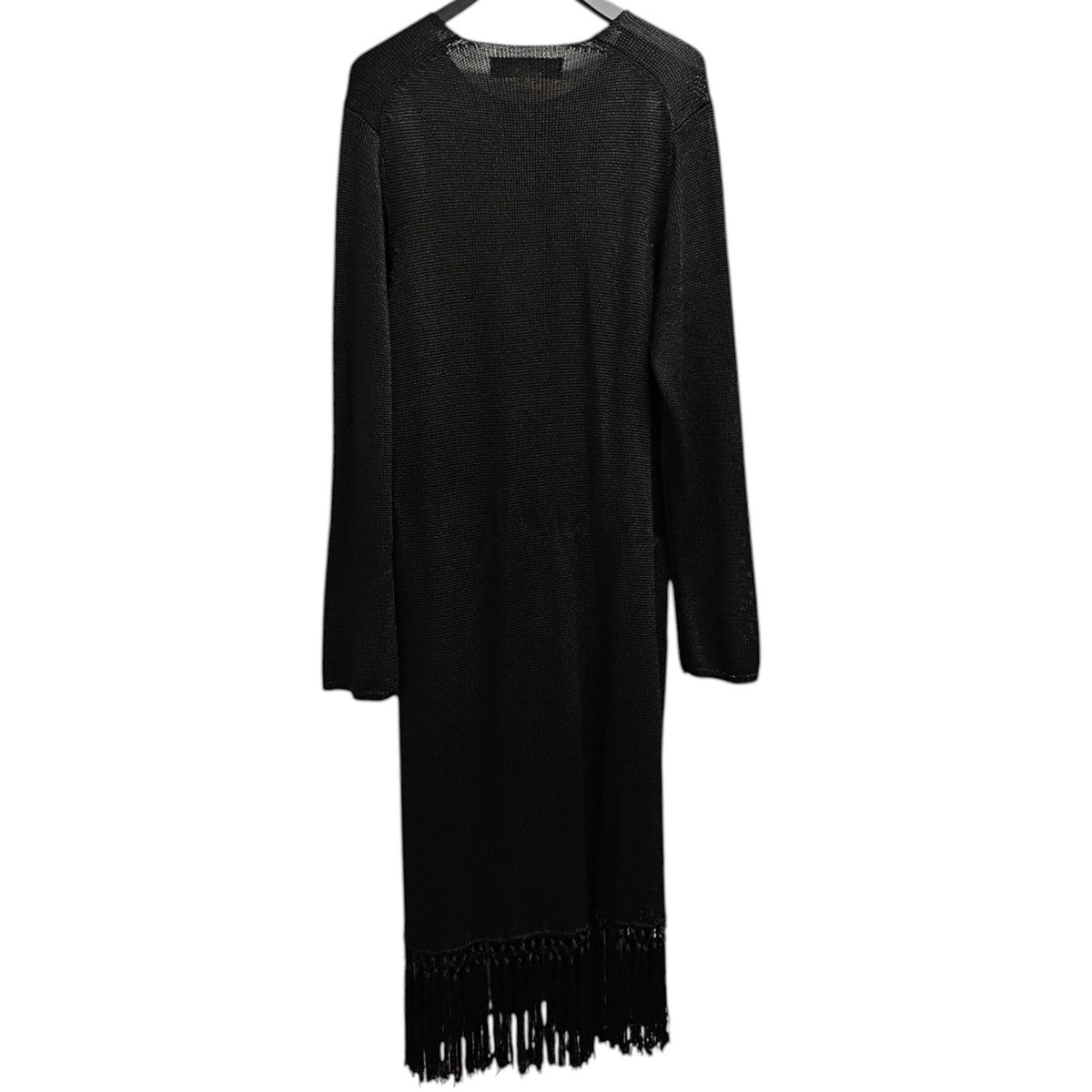 COMME des GARCONS HOMME PLUS 裾フリンジロングニット PD-N014 古着・中古-3枚目のアイテム画像