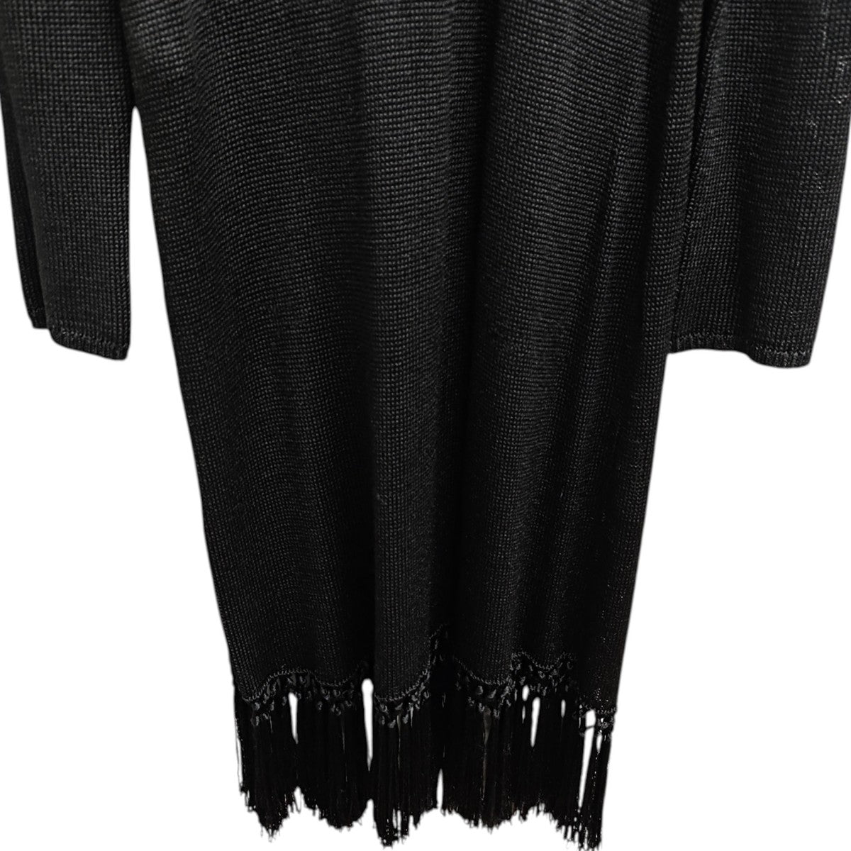 COMME des GARCONS HOMME PLUS 裾フリンジロングニット PD-N014 古着・中古-5枚目のアイテム画像