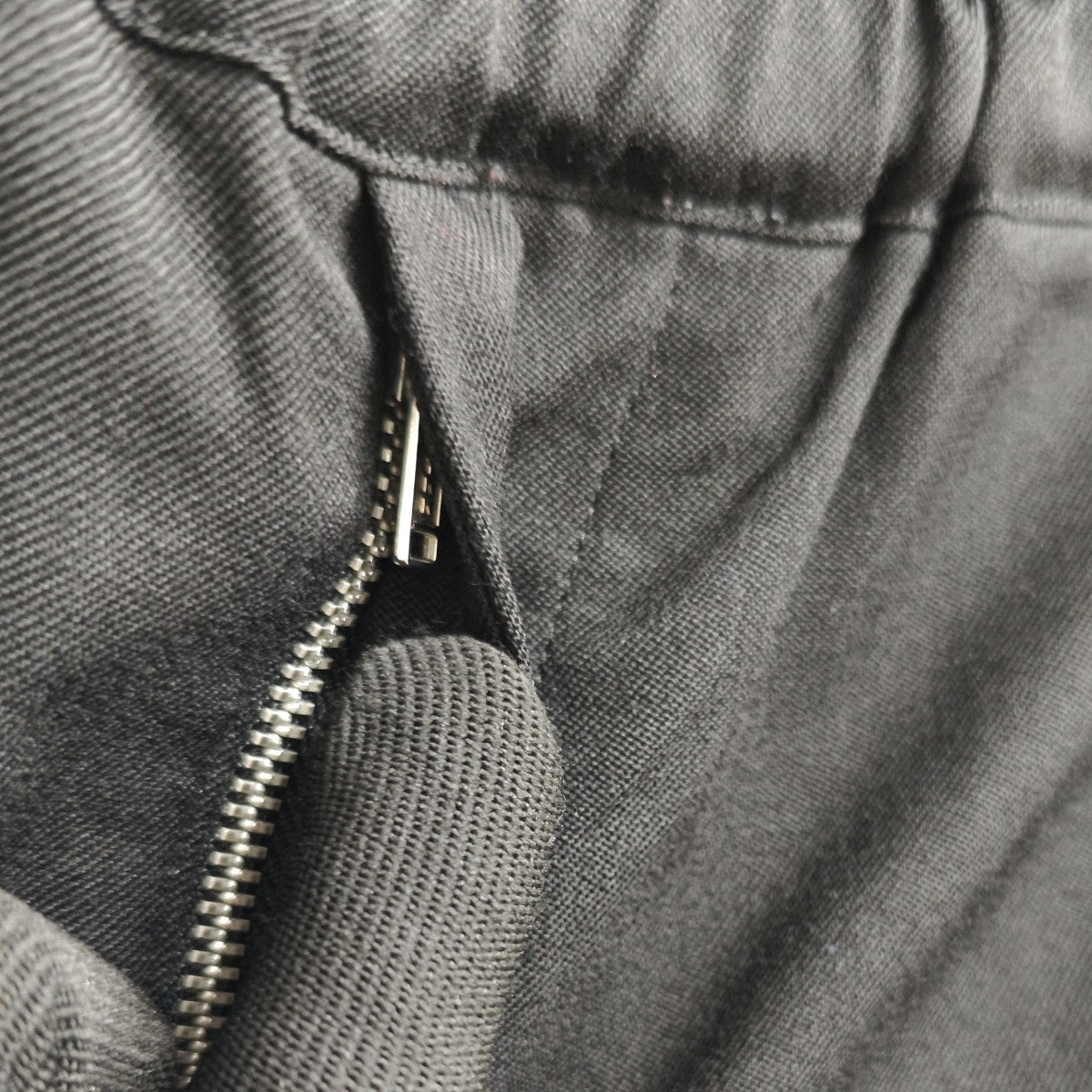 BLACK COMME des GARCONS ウールイージーパンツ 1M-P008 古着・中古-6枚目のアイテム画像