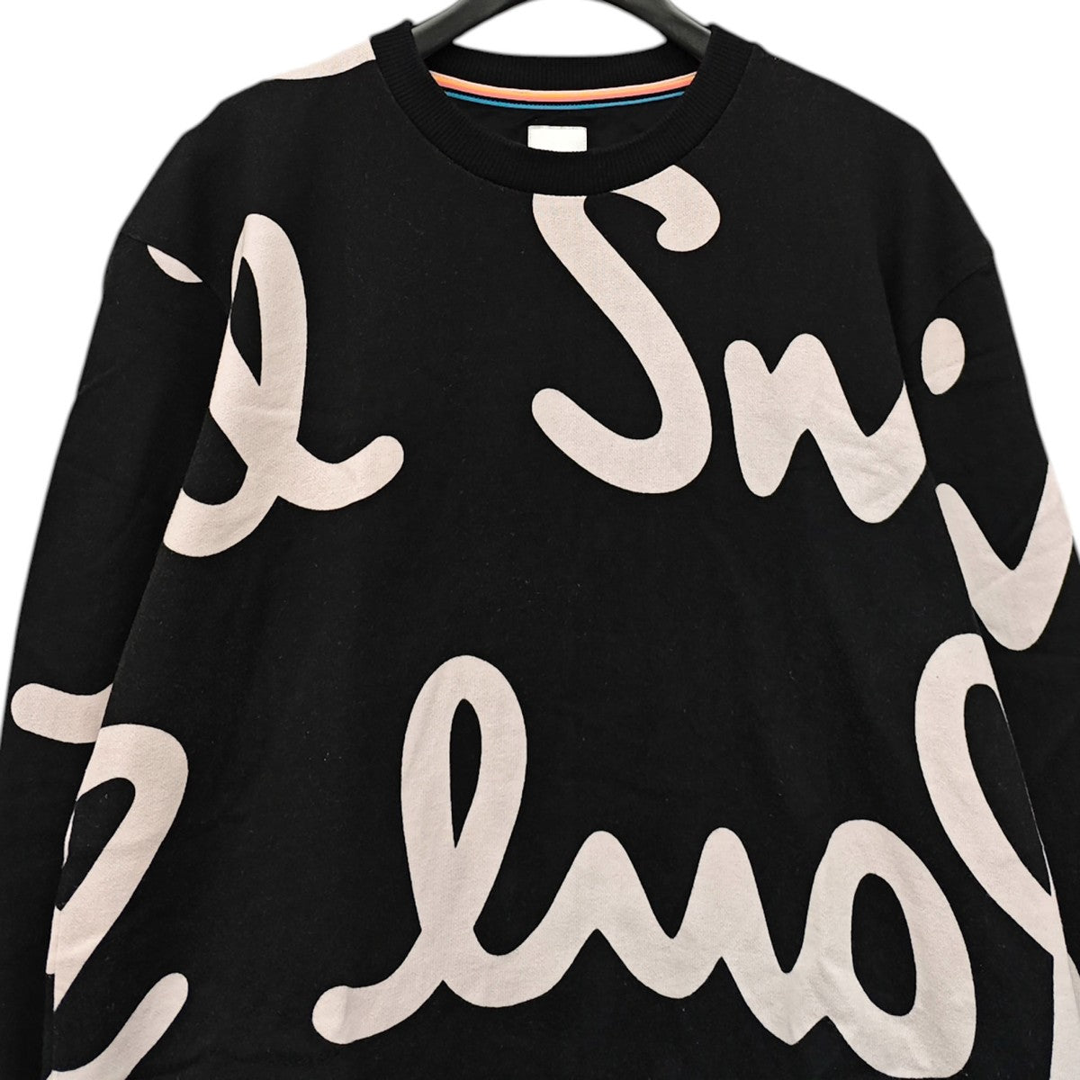 Paul Smith ロゴ総柄スウェット 古着・中古-2枚目のアイテム画像