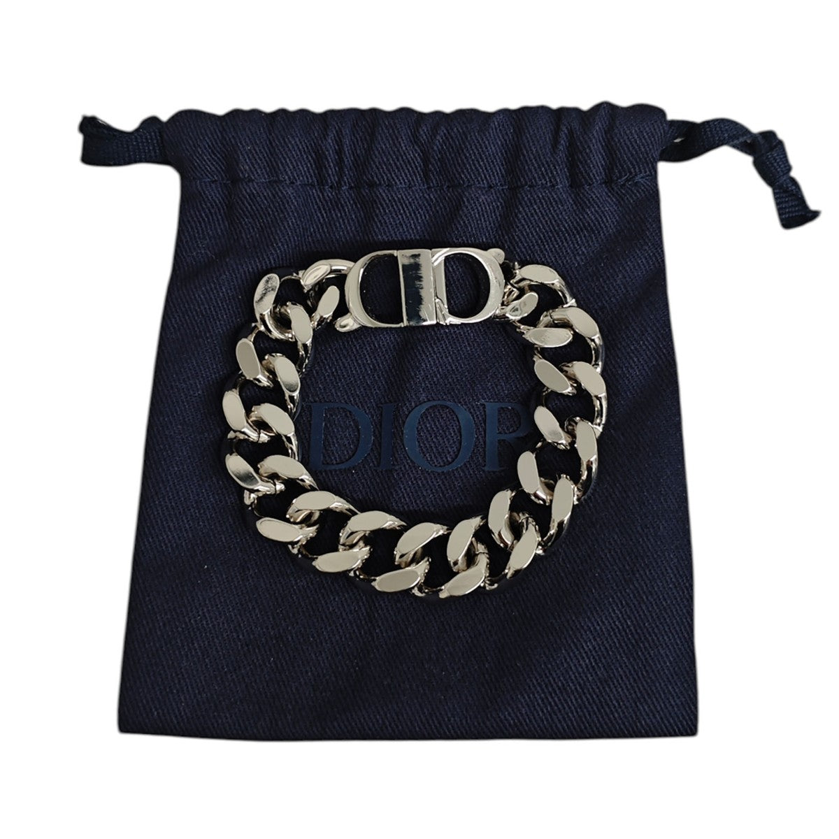 DIOR CD Icon チェーンリンク ブレスレット 古着・中古-6枚目のアイテム画像