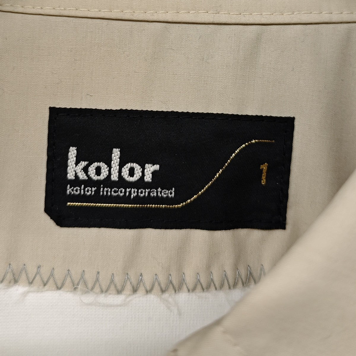 KOLOR 2025SS レイヤードデザインカットソー 古着・中古-4枚目のアイテム画像