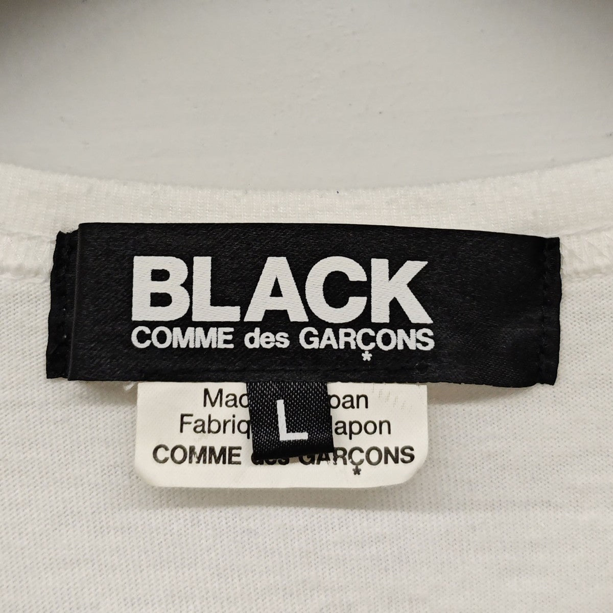 BLACK COMME des GARCONS プリントTシャツ 1G-T004 古着・中古-4枚目のアイテム画像