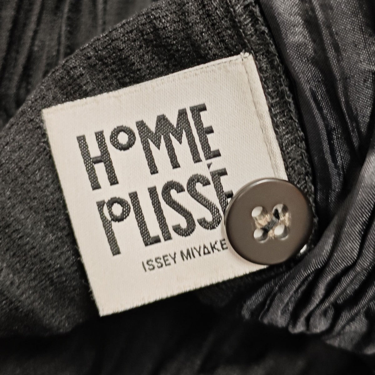 HOMME PLISSE ISSEY MIYAKE プリーツ イージーワイドパンツ 古着・中古-4枚目のアイテム画像