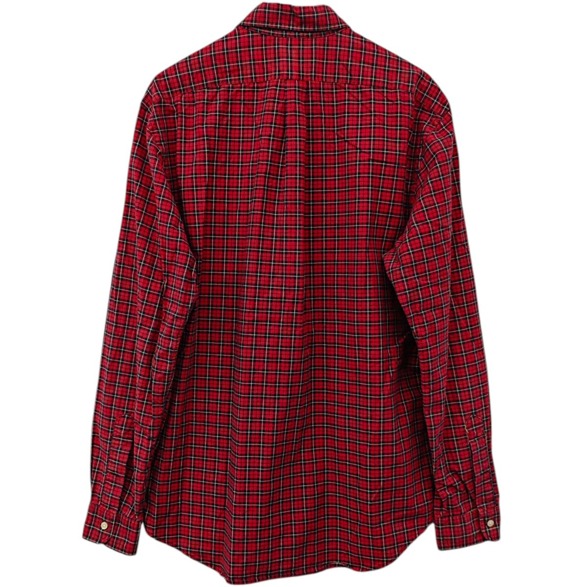 POLO RALPH LAUREN チェック柄ボタンダウンシャツ 古着・中古-3枚目のアイテム画像