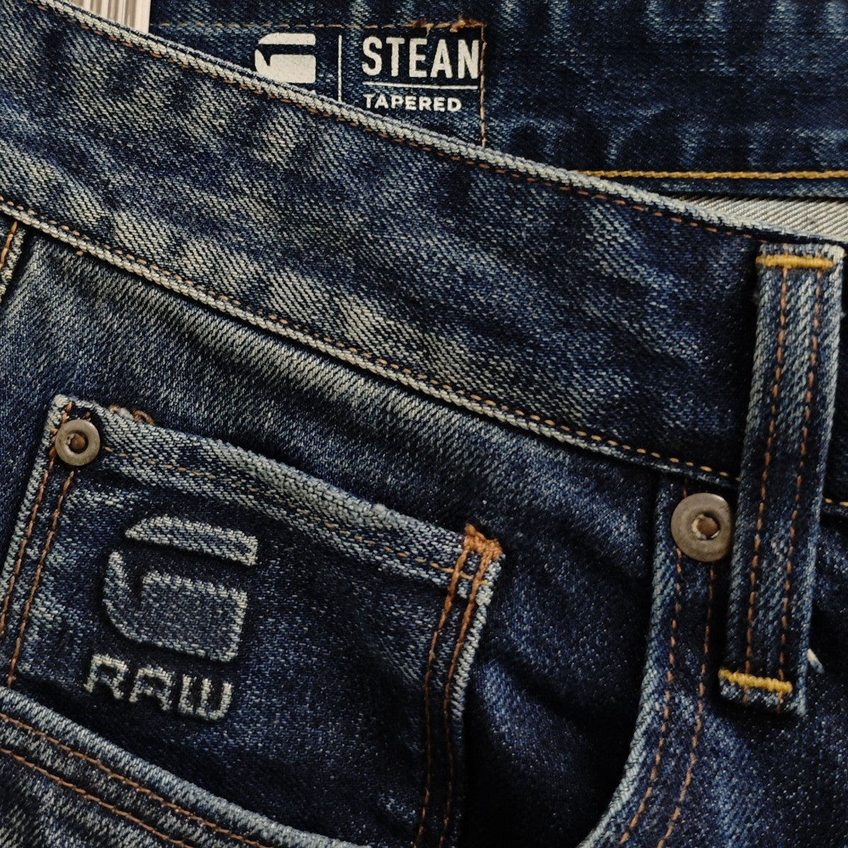 G-STAR RAW STEAN TAPERED Denim Pants デニムパンツ 古着・中古-5枚目のアイテム画像