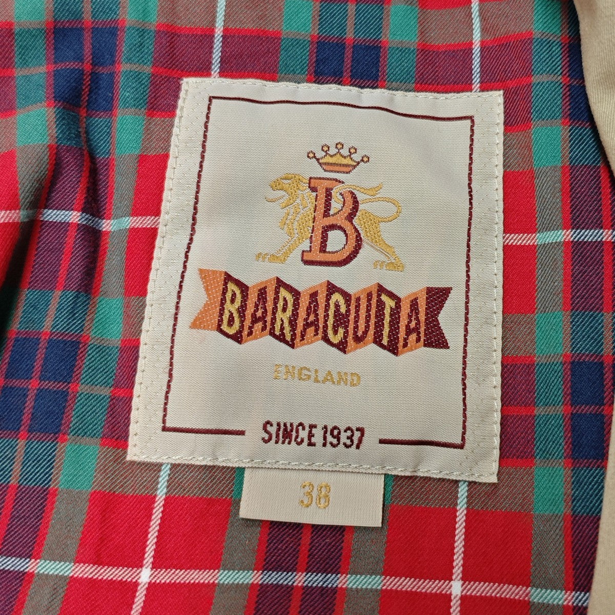 BARACUTA G4 クラシック ジャケット BRCPS1057 古着・中古-4枚目のアイテム画像