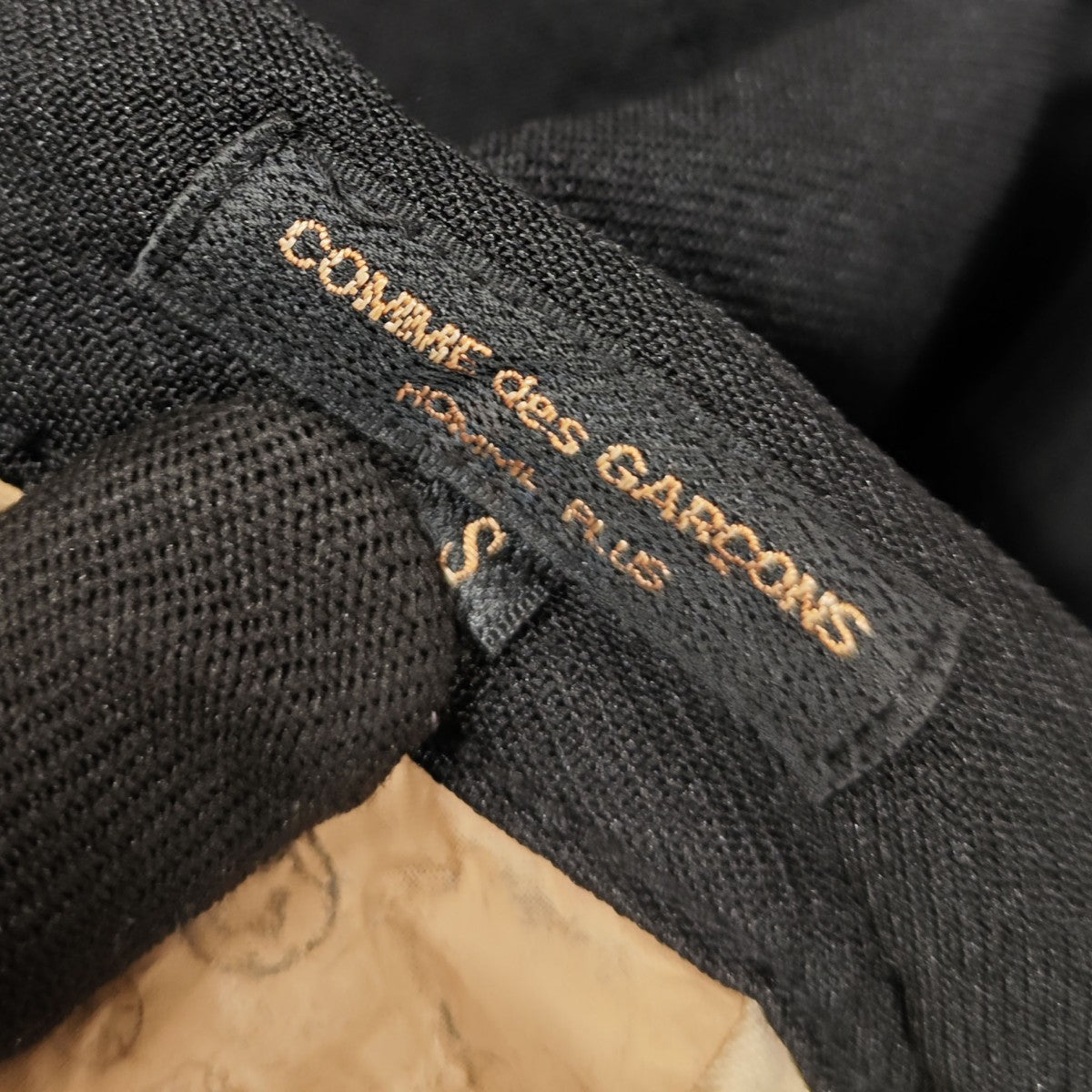 COMME des GARCONS HOMME PLUS ポリ縮絨5Pパンツ 古着・中古-4枚目のアイテム画像