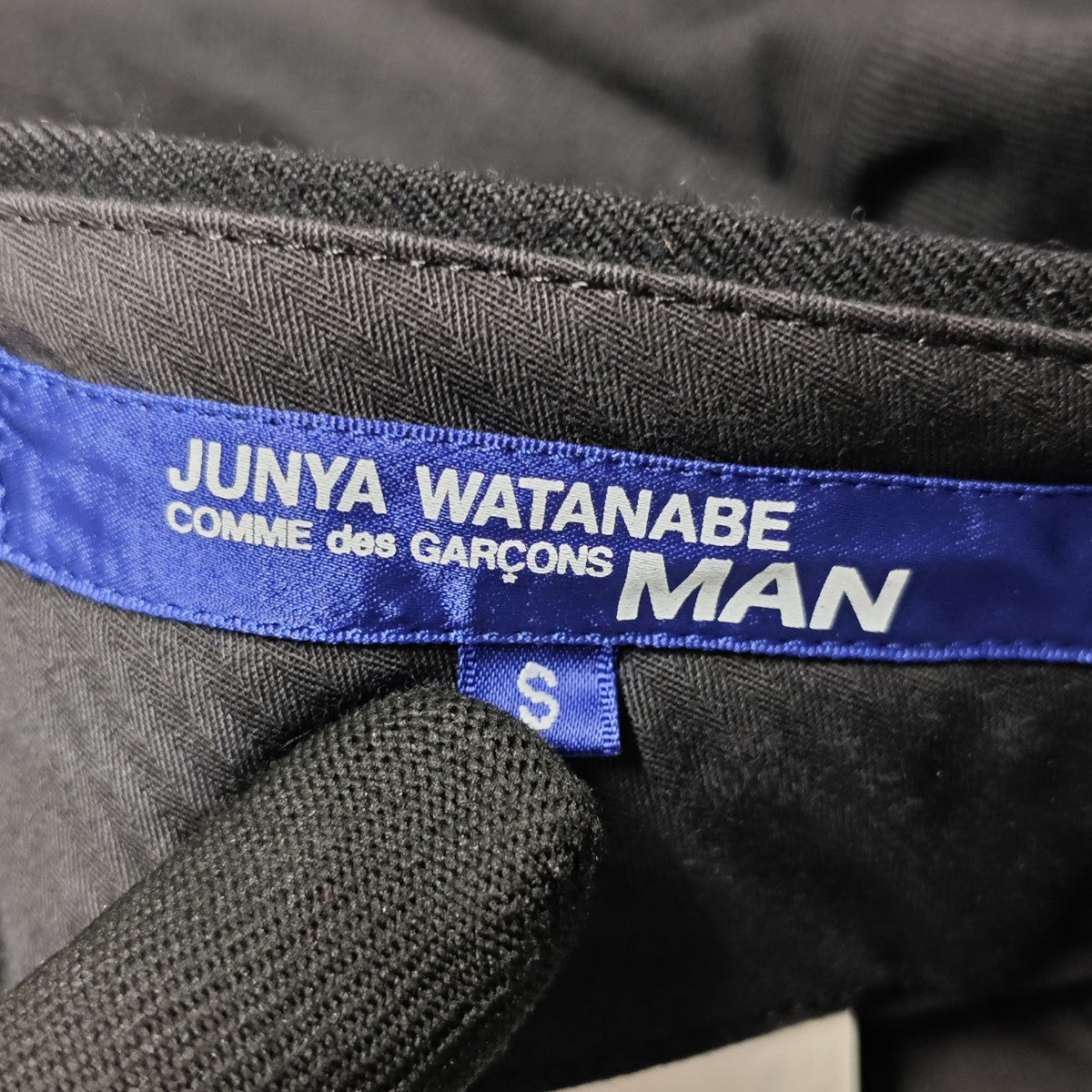 JUNYA WATANABE MAN ヒザステッチ スラックスパンツ 古着・中古-5枚目のアイテム画像