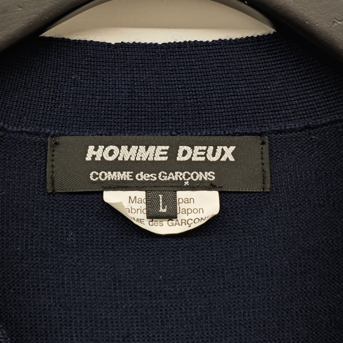 COMME des GARCONS HOMME DEUX カーディガン DG-N002 古着・中古-4枚目のアイテム画像