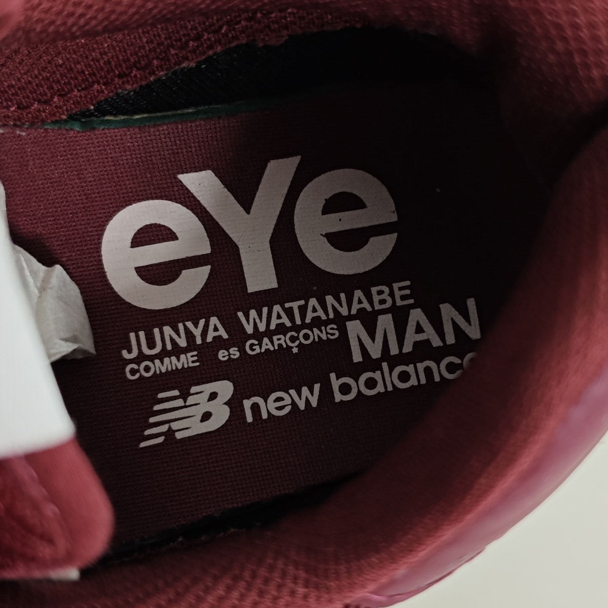 EYE JUNYA WATANABE MAN×NEW BALANCE ローカット スニーカー ML574JEW 古着・中古-4枚目のアイテム画像
