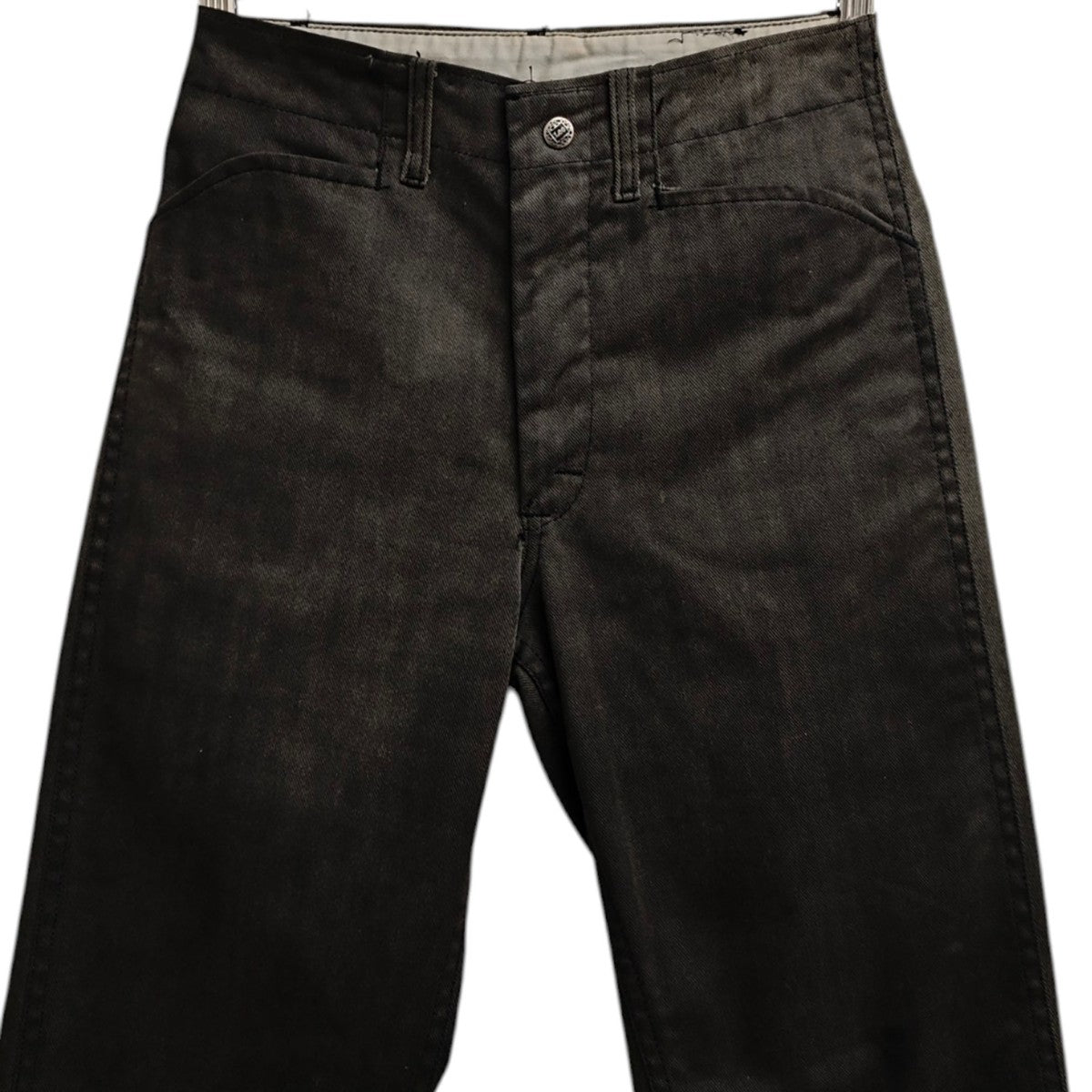 LEE FRISKO JEENS BLACK WORK PANTS フリスコジーンズ 古着・中古-2枚目のアイテム画像
