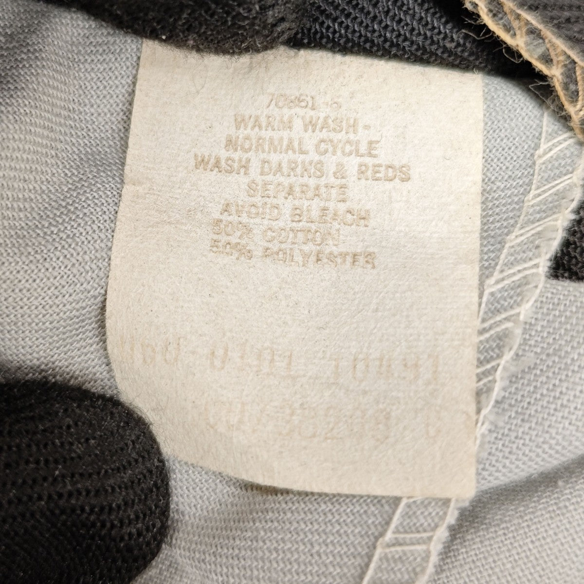 LEE FRISKO JEENS BLACK WORK PANTS フリスコジーンズ 古着・中古-6枚目のアイテム画像