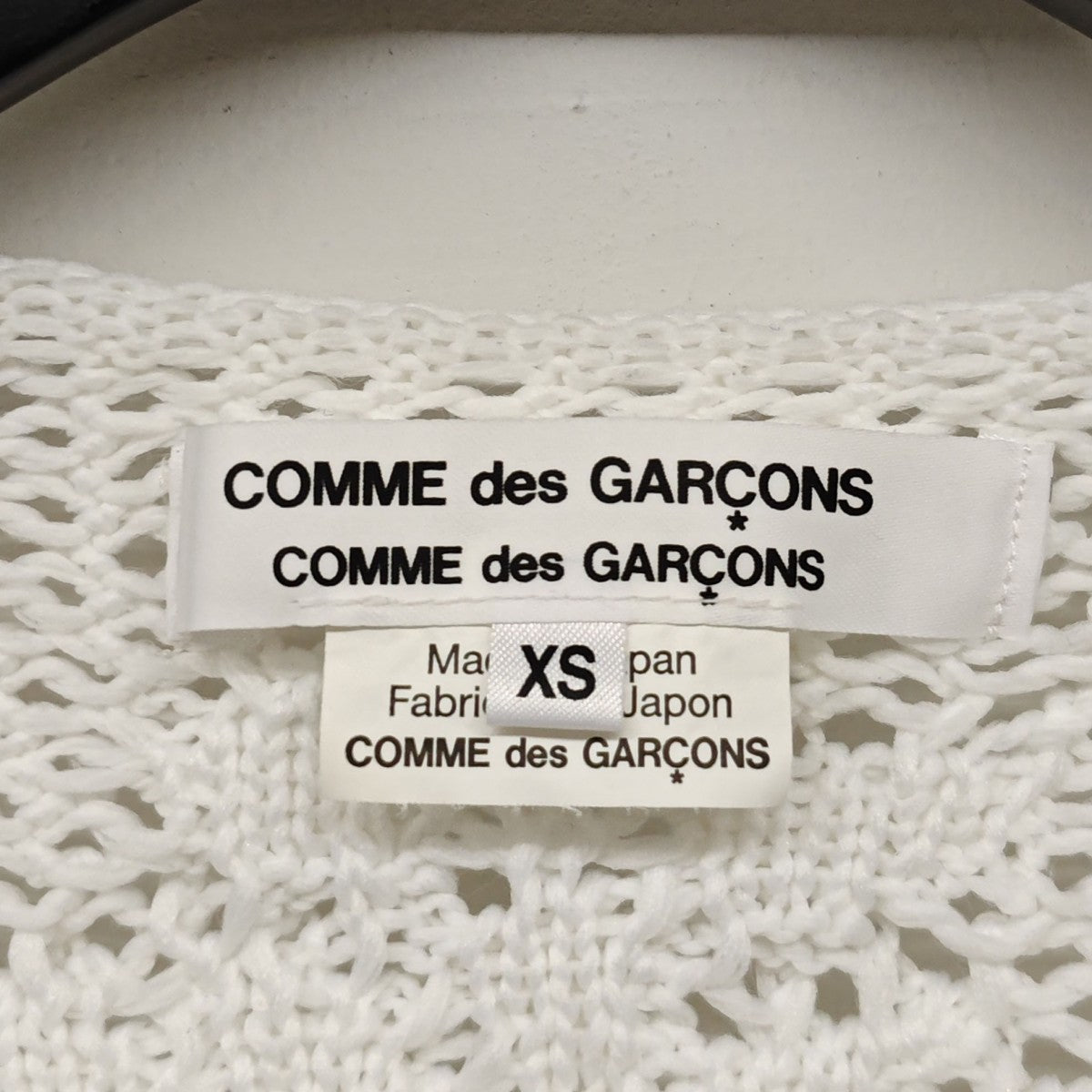 COMME des GARCONS COMME des GARCONS レースサマーニット CA-N016 古着・中古-4枚目のアイテム画像