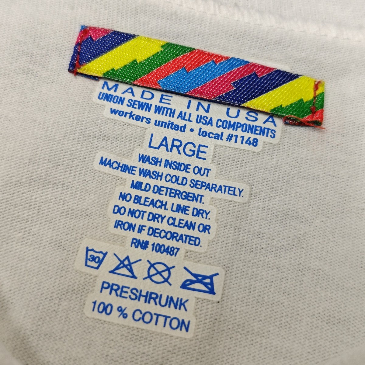 is-ness MANHATTAN VIBES SCHOOL Tシャツ 古着・中古-4枚目のアイテム画像