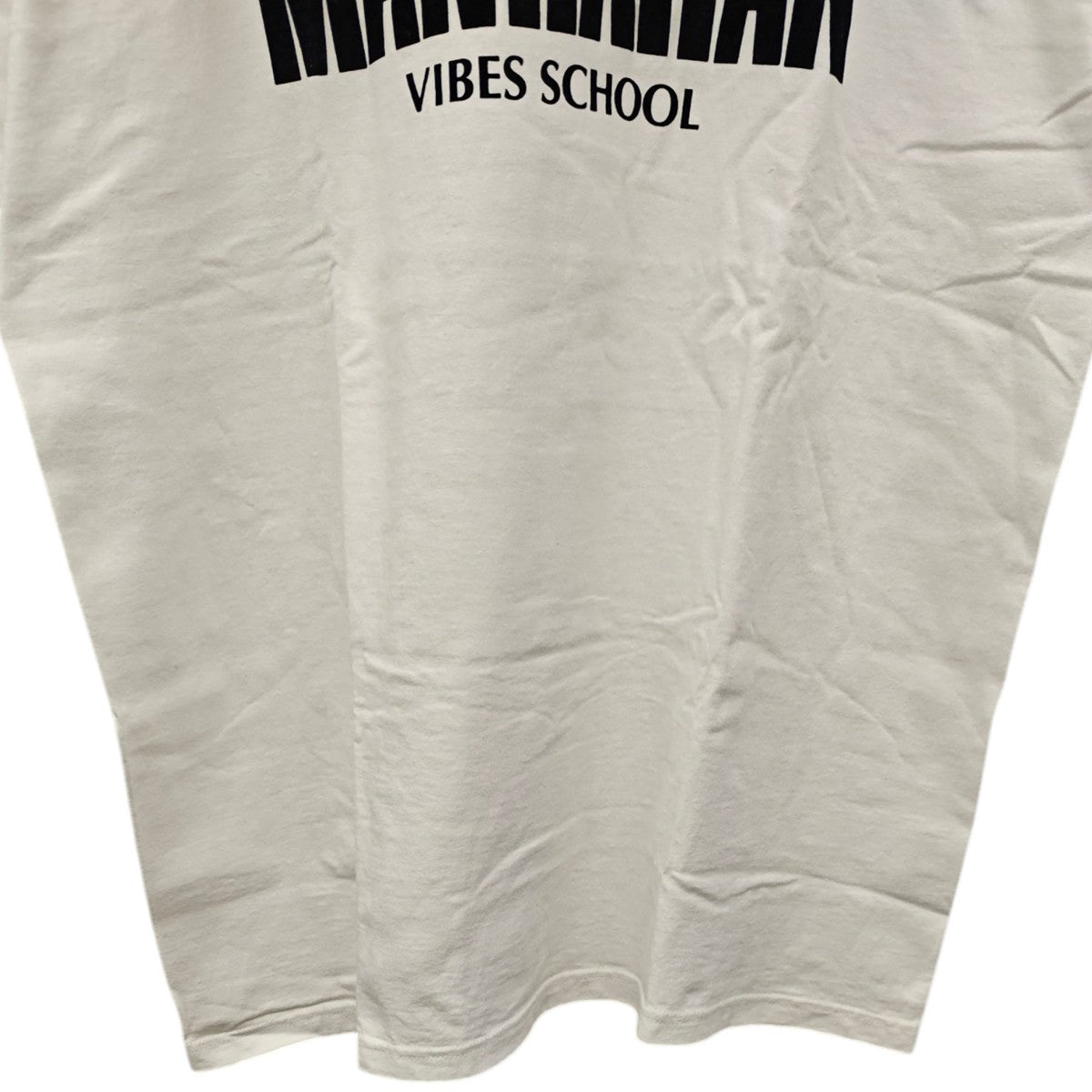 is-ness MANHATTAN VIBES SCHOOL Tシャツ 古着・中古-5枚目のアイテム画像