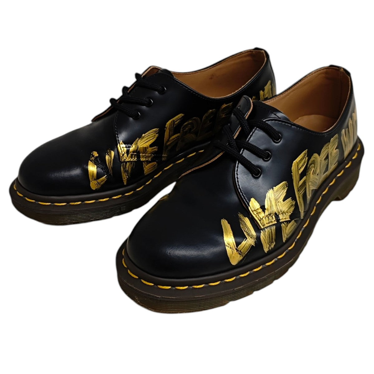 COMME des GARCONS COMME des GARCONS×Dr．Martens LIVE FREE 3ホールシューズ 古着・中古-1枚目のアイテム画像