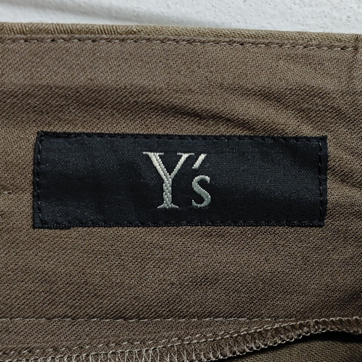 Y’s カーキラインパンツ 古着・中古-4枚目のアイテム画像