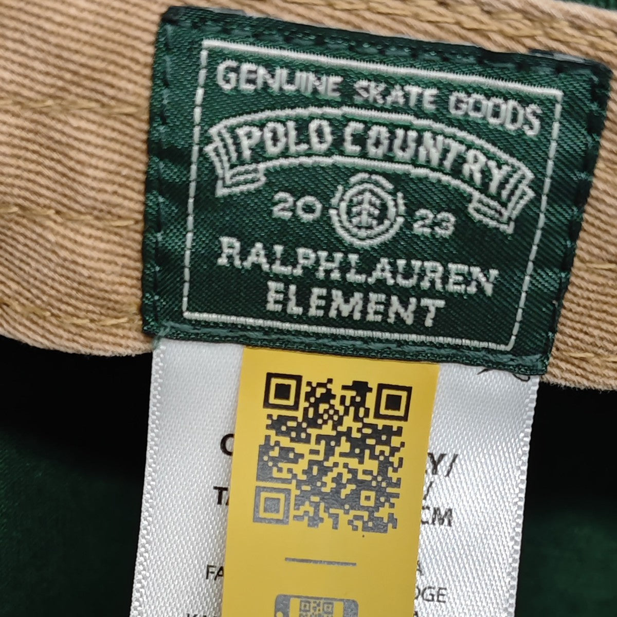POLO RALPH LAUREN x Element チノ ボール キャップ 古着・中古-4枚目のアイテム画像