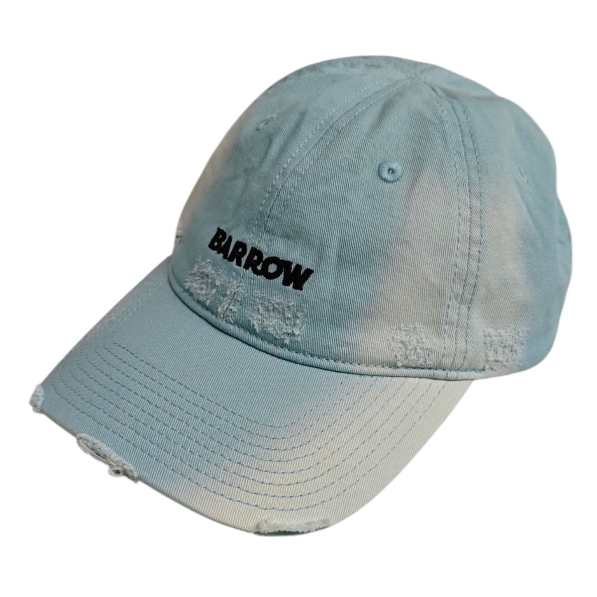 BARROW キャップ ダメージ加工 古着・中古-1枚目のアイテム画像