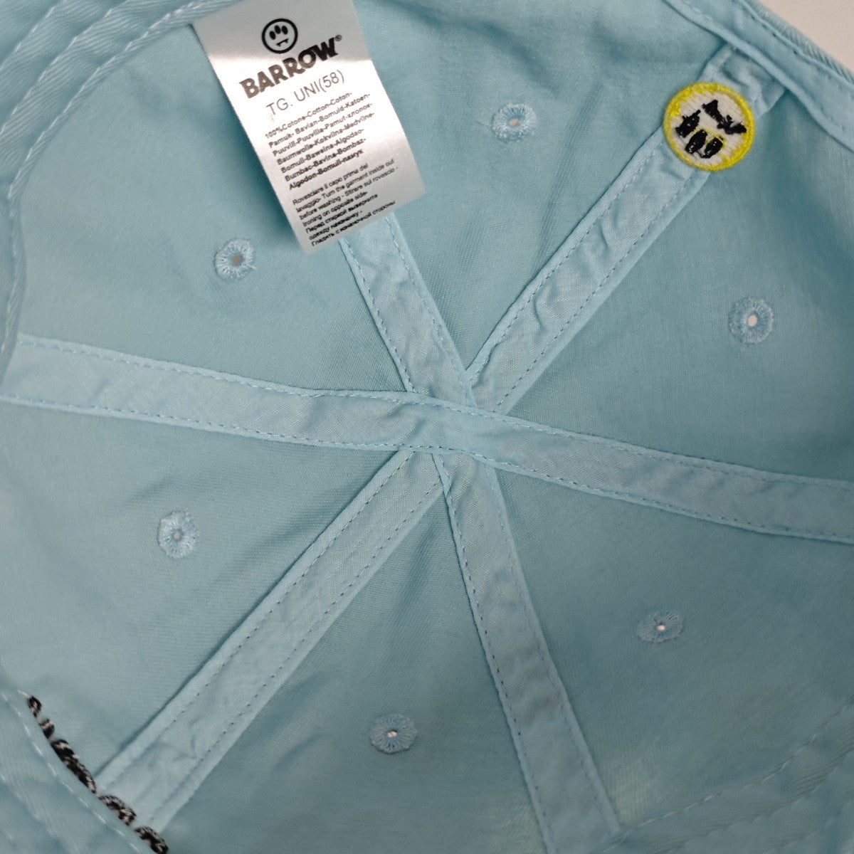 BARROW キャップ ダメージ加工 古着・中古-4枚目のアイテム画像