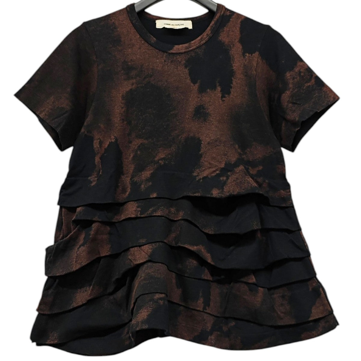 COMME des GARCONS レイヤーデザインカットソー 古着・中古-1枚目のアイテム画像