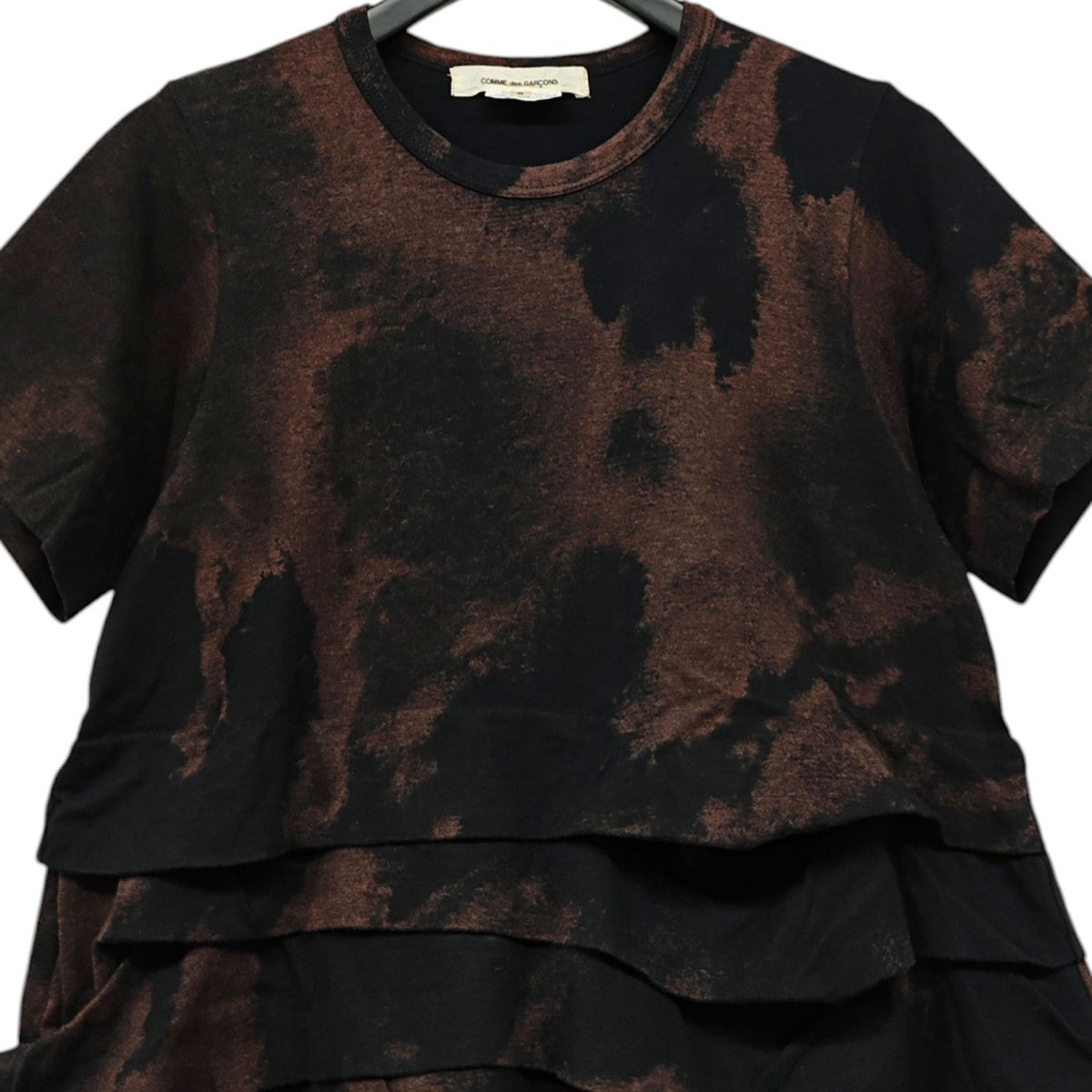 COMME des GARCONS レイヤーデザインカットソー 古着・中古-2枚目のアイテム画像