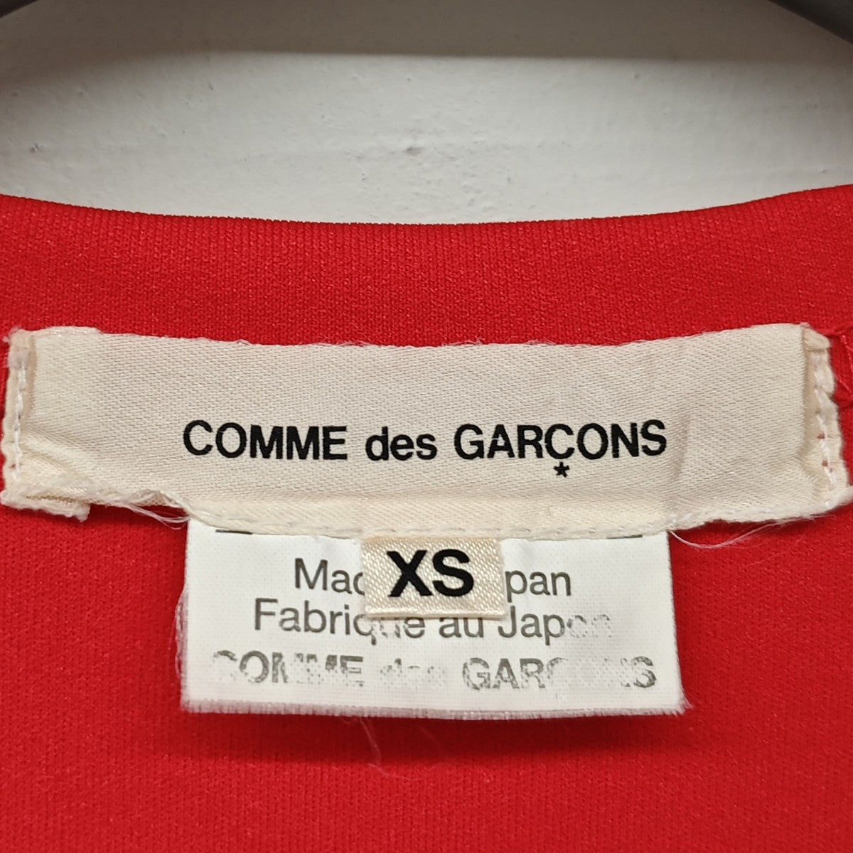 COMME des GARCONS レース切替カットソー 古着・中古-4枚目のアイテム画像