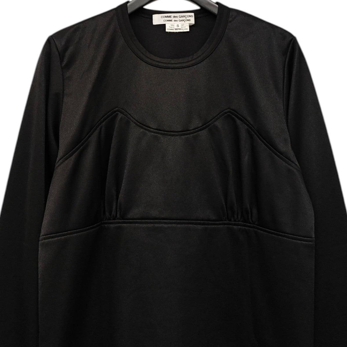 COMME des GARCONS COMME des GARCONS フロント切替カットソー 古着・中古-2枚目のアイテム画像