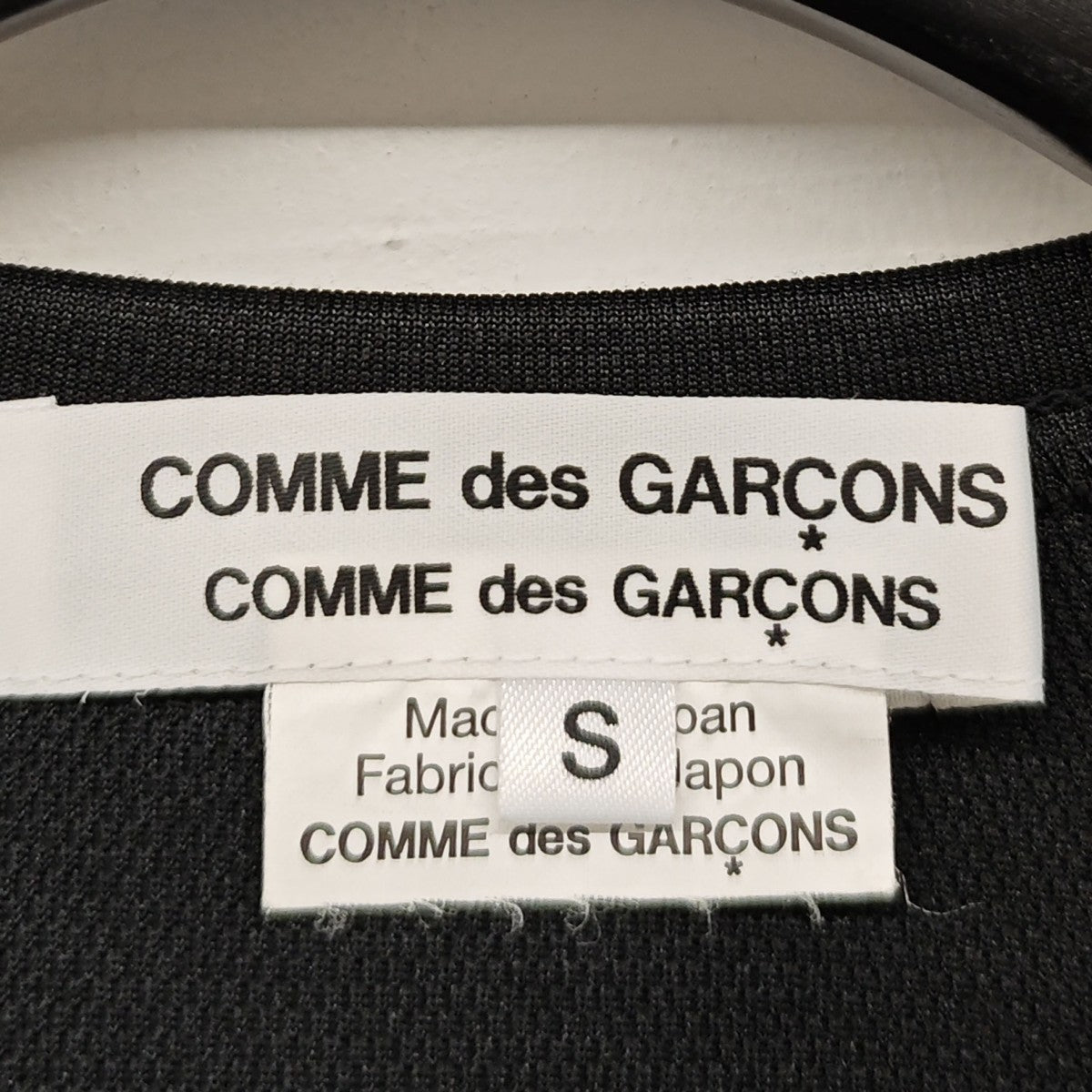 COMME des GARCONS COMME des GARCONS フロント切替カットソー 古着・中古-4枚目のアイテム画像