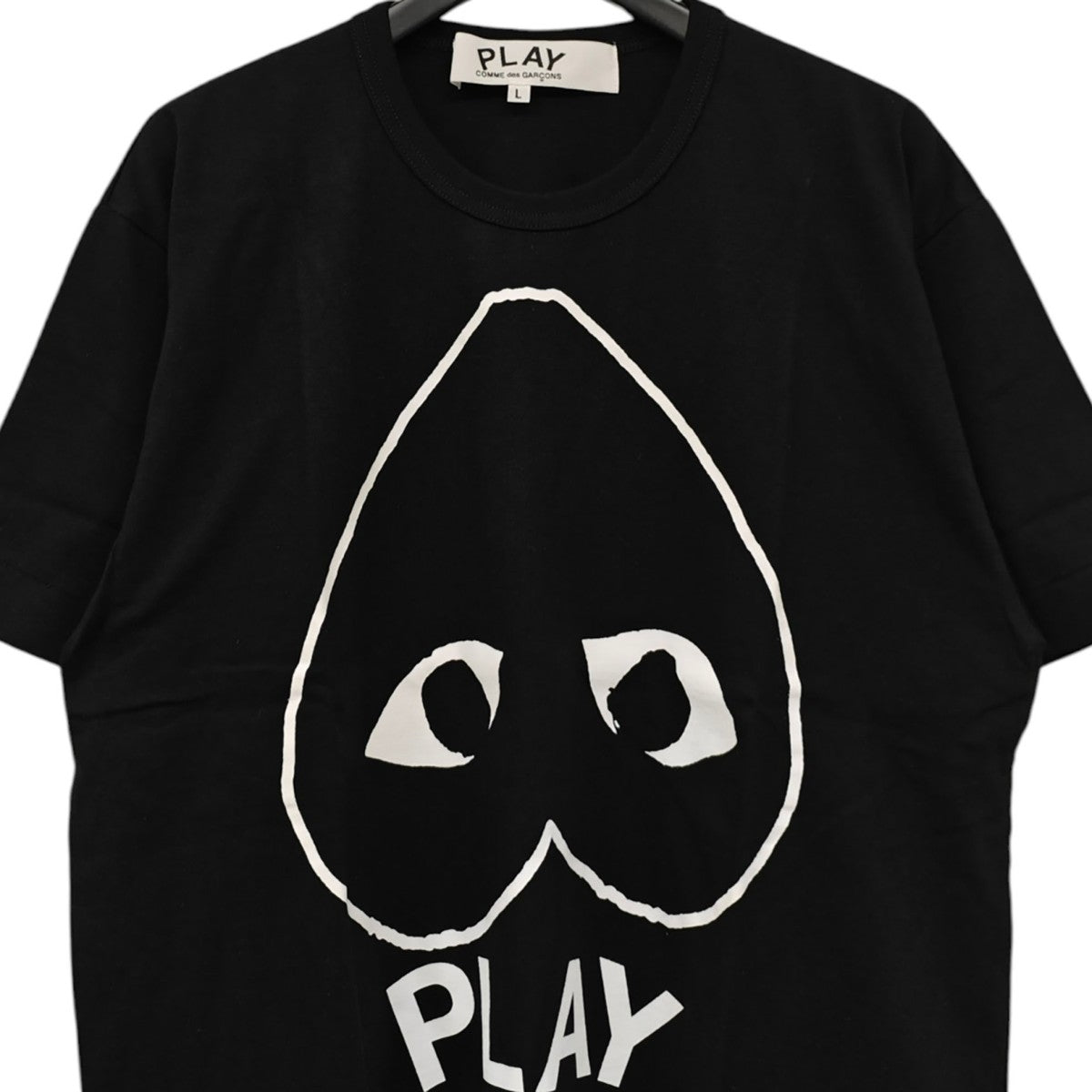 逆さラインハート ロゴTシャツ AX-T114