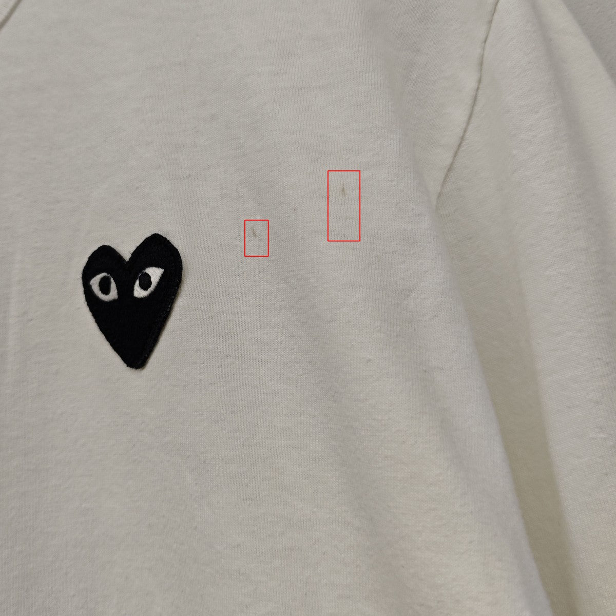 PLAY COMME des GARCONS ロングスリーブTシャツ AZ-T120 古着・中古-6枚目のアイテム画像