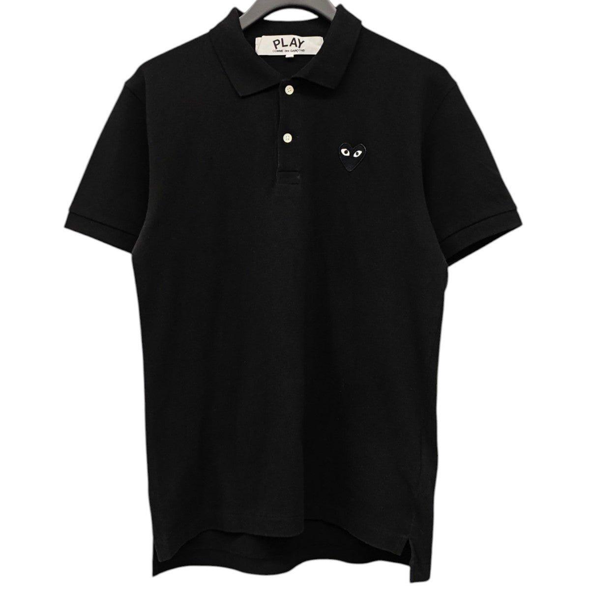 PLAY COMME des GARCONS ハートワッペンポロシャツ AZ-T066 古着・中古-1枚目のアイテム画像