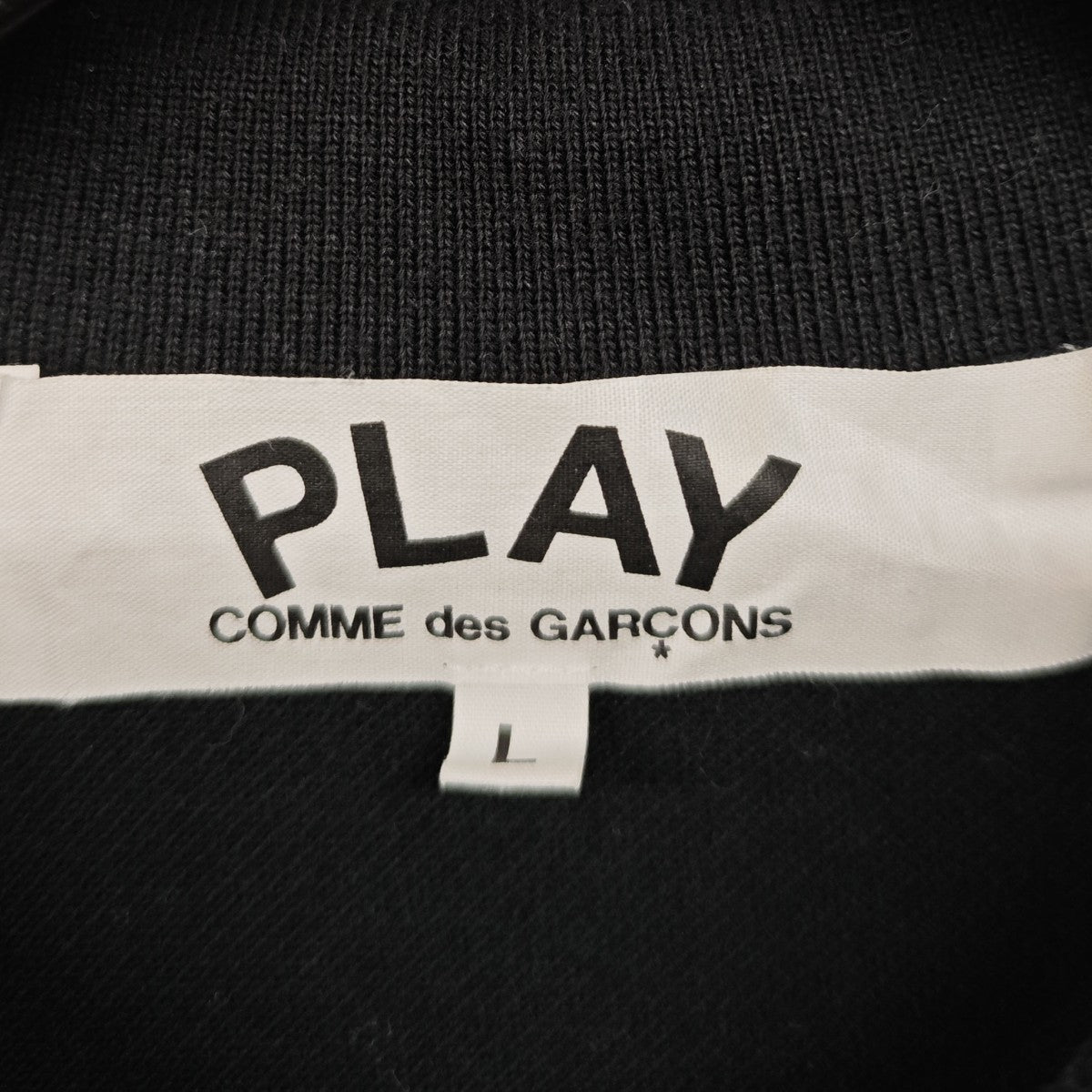 PLAY COMME des GARCONS ハートワッペンポロシャツ AZ-T066 古着・中古-4枚目のアイテム画像