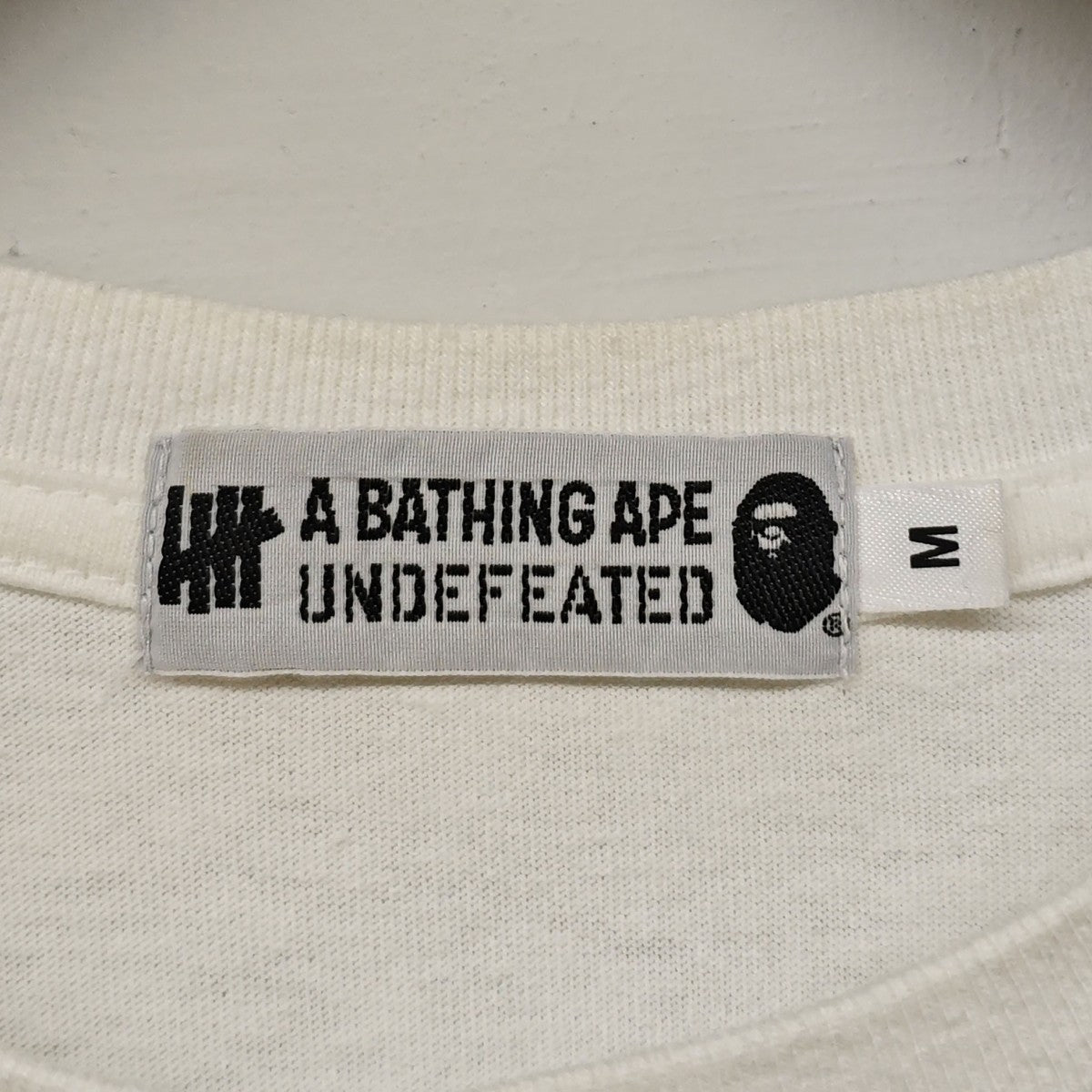 A BATHING APE×UNDEFEATED コラボ半袖Tシャツ 古着・中古-4枚目のアイテム画像