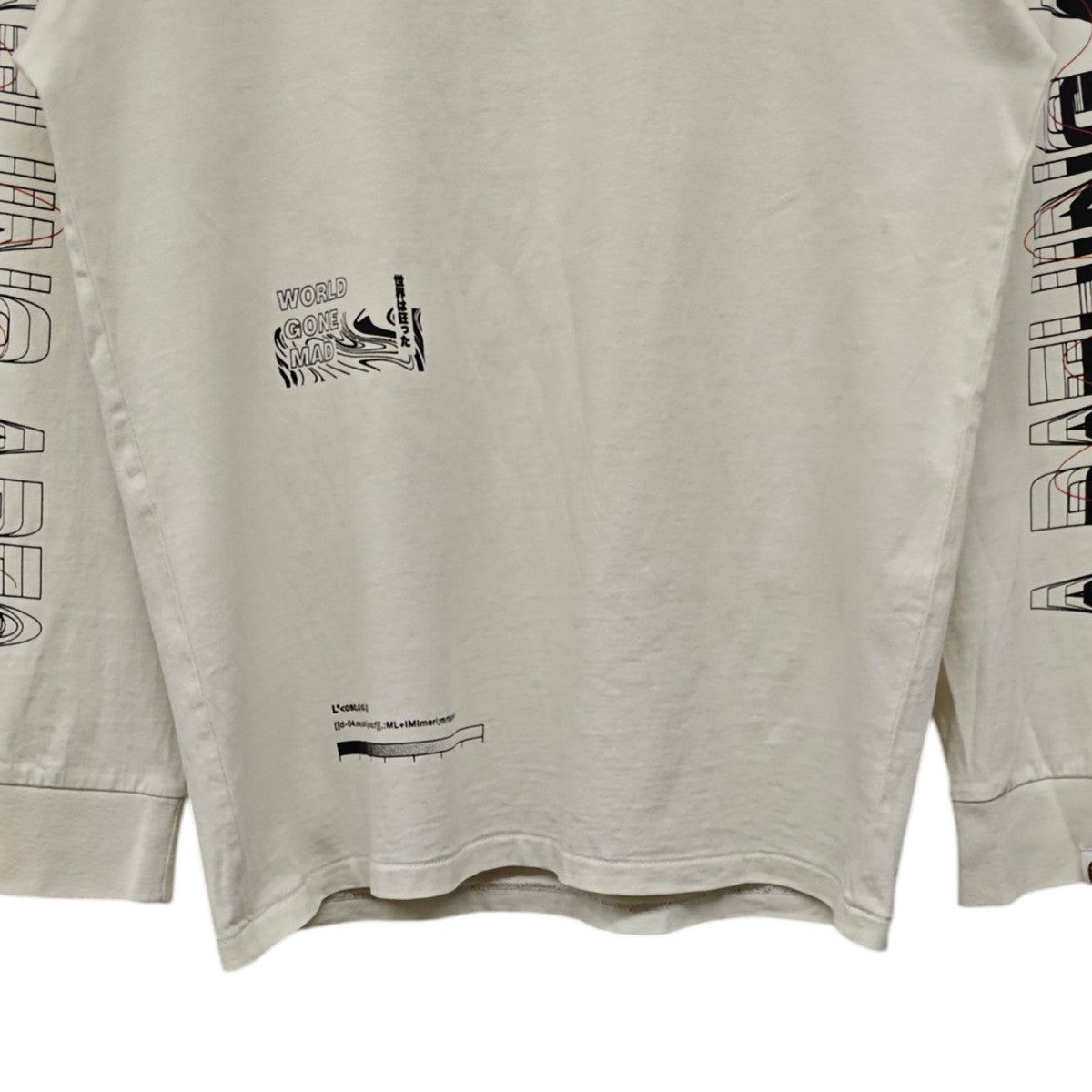A BATHING APE ロングスリーブTシャツ WORLD GONE MAD 古着・中古-7枚目のアイテム画像