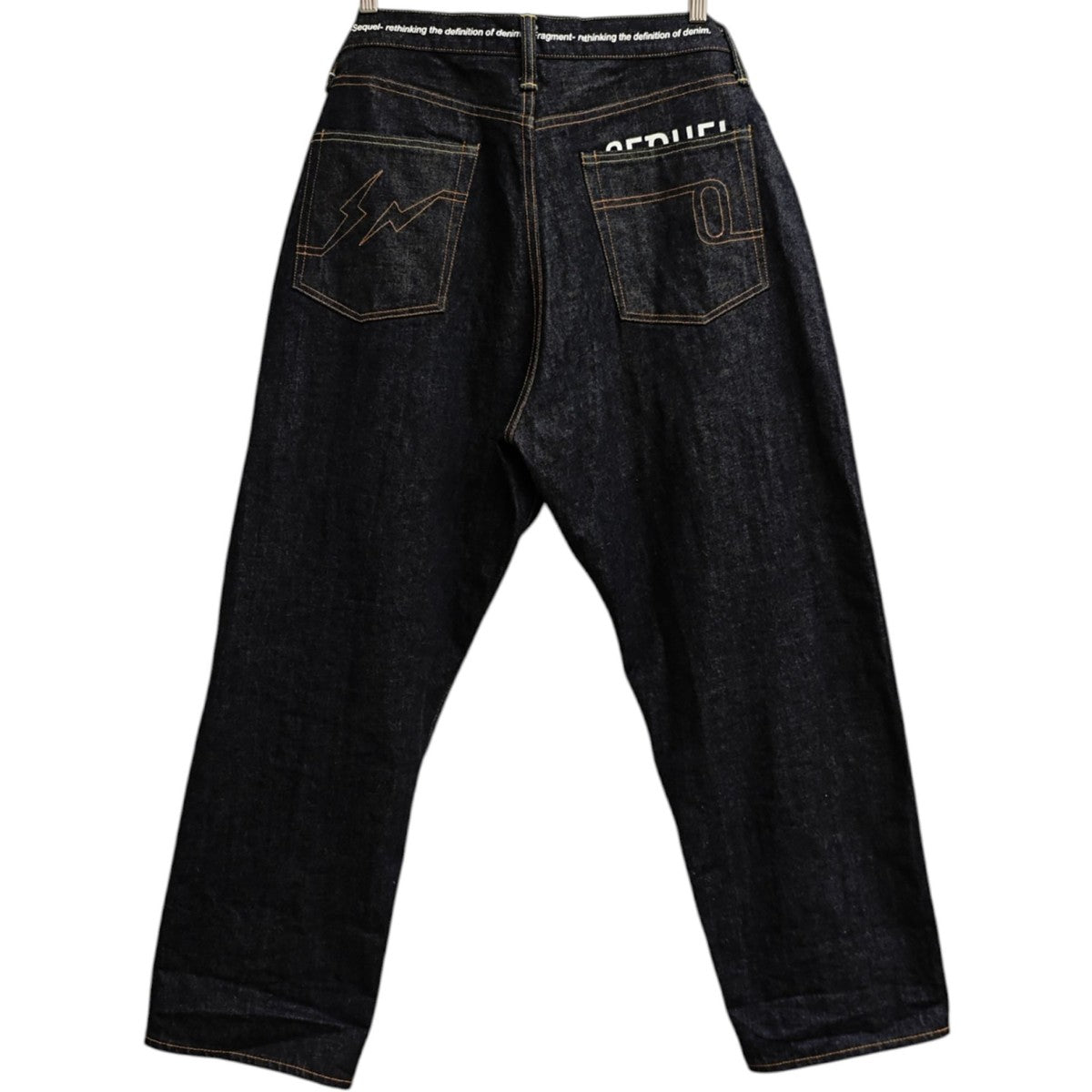 FRAGMENT DESIGN×SEQUEL Baggy Denim バギーデニムパンツ 古着・中古-3枚目のアイテム画像