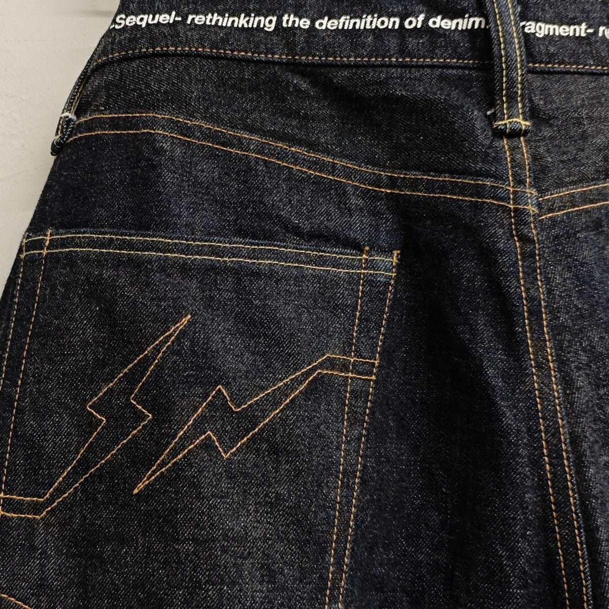 FRAGMENT DESIGN×SEQUEL Baggy Denim バギーデニムパンツ 古着・中古-5枚目のアイテム画像