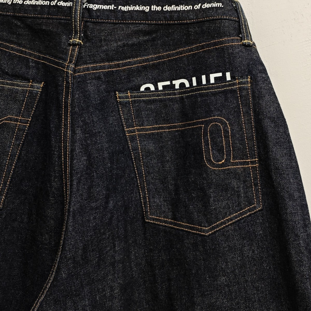 FRAGMENT DESIGN×SEQUEL Baggy Denim バギーデニムパンツ 古着・中古-6枚目のアイテム画像