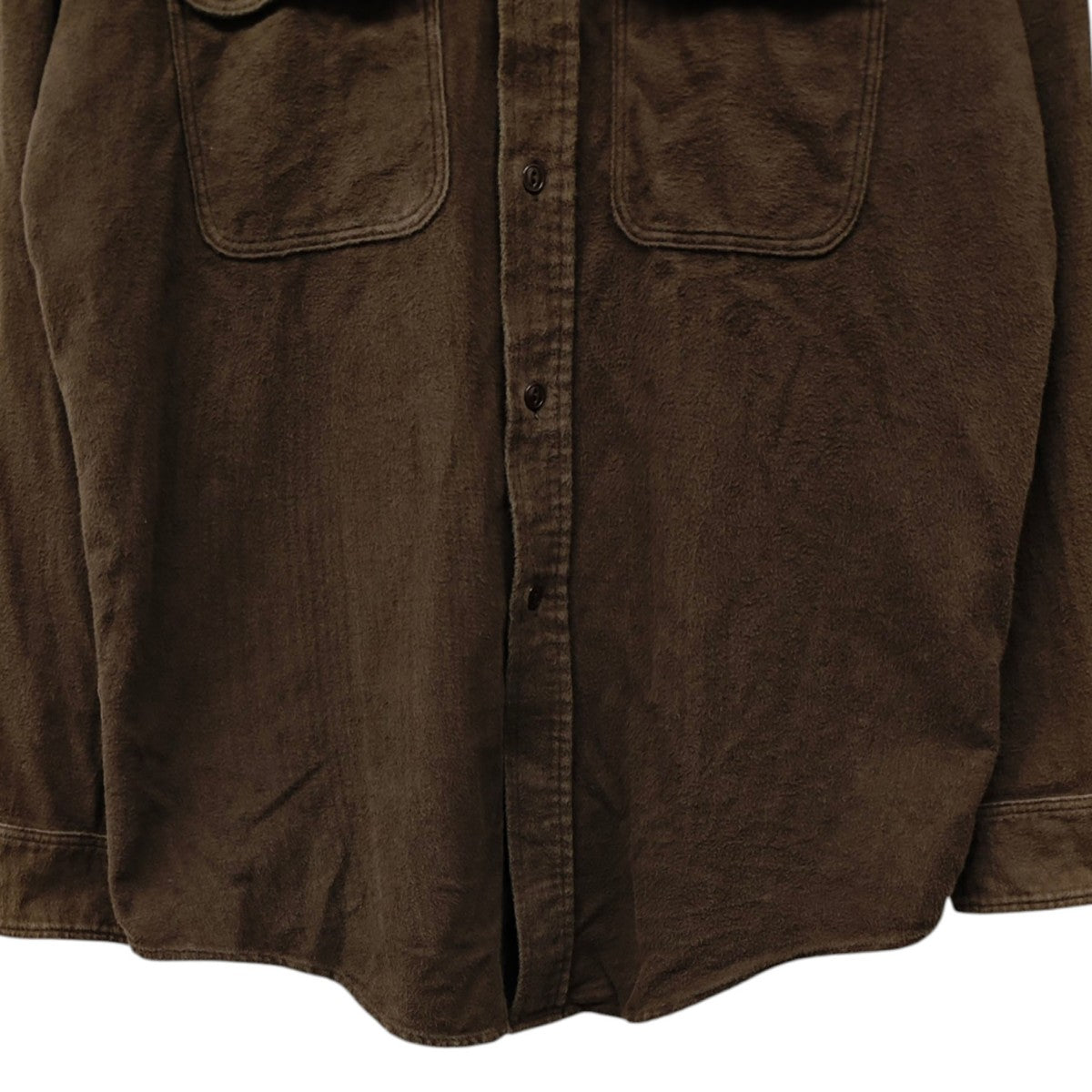ANATOMICA BIG A SHIRT シャモア生地シャツ 古着・中古-5枚目のアイテム画像