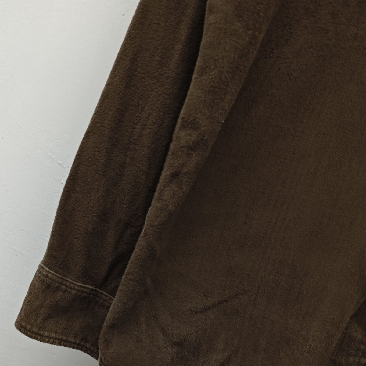 ANATOMICA BIG A SHIRT シャモア生地シャツ 古着・中古-6枚目のアイテム画像