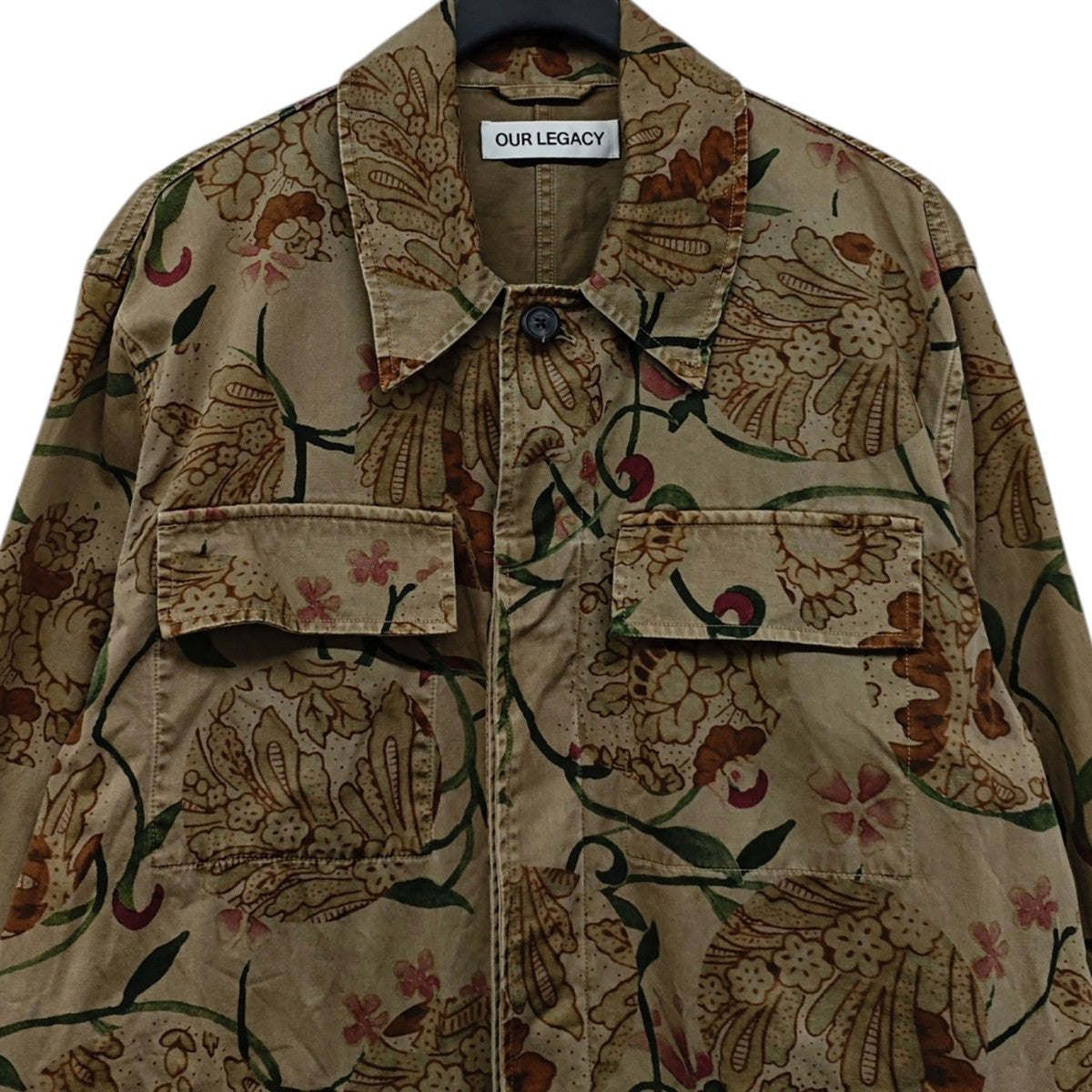OUR LEGACY 24AW UNIFORM JACKET ミリタリージャケットM4241US 古着・中古-2枚目のアイテム画像