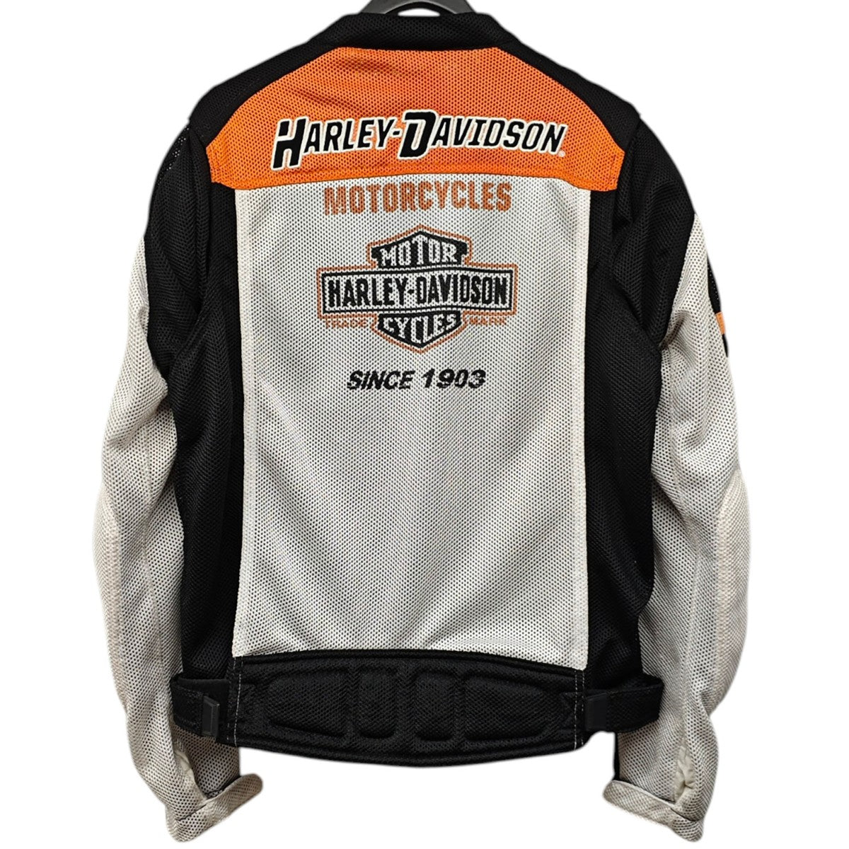 HARLEY-DAVIDSON メッシュライダースジャケット プロテクター付 古着・中古-3枚目のアイテム画像