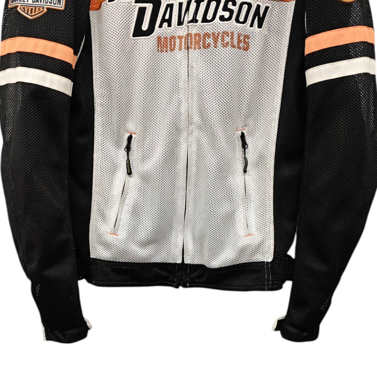 HARLEY-DAVIDSON メッシュライダースジャケット プロテクター付 古着・中古-5枚目のアイテム画像
