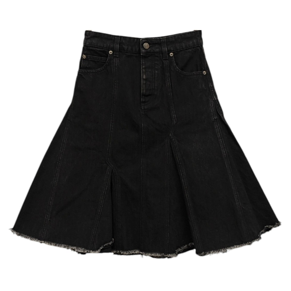 LOEWE カットオフデザイン スカート 古着・中古-1枚目のアイテム画像