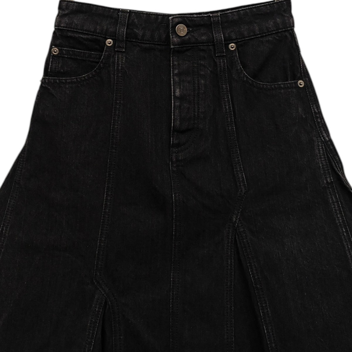 LOEWE カットオフデザイン スカート 古着・中古-2枚目のアイテム画像