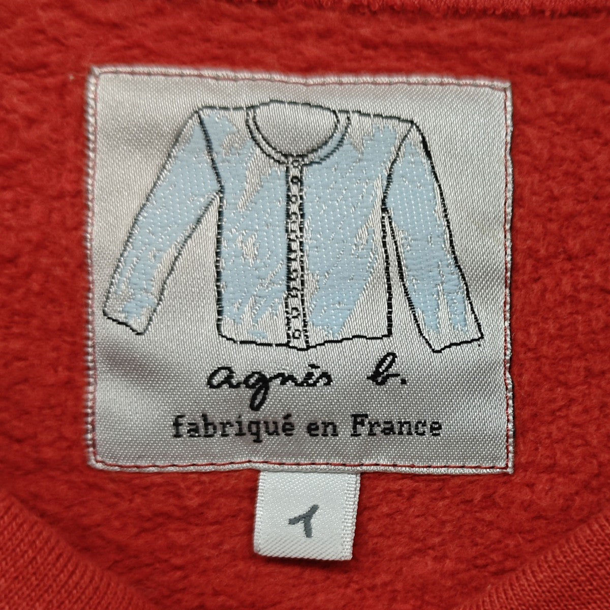agnes b スナップボタン カーディガン 古着・中古-4枚目のアイテム画像