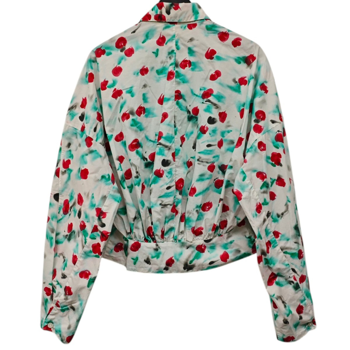 MARNI 2024SS フラワーギャザーシャツ 古着・中古-3枚目のアイテム画像