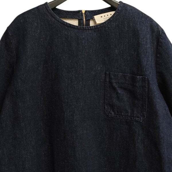 MARNI 切替プルオーバーシャツ 古着・中古-2枚目のアイテム画像