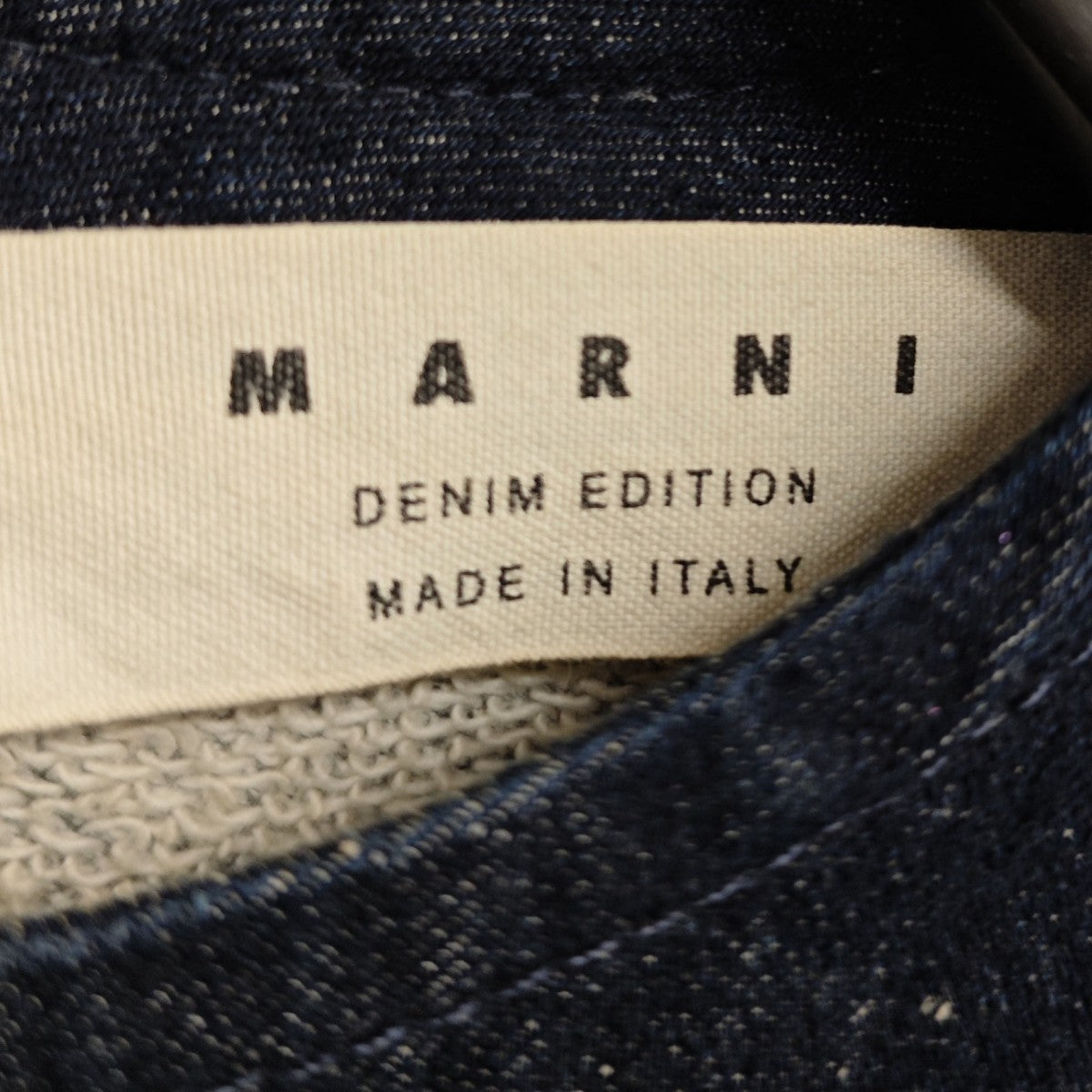 MARNI 切替プルオーバーシャツ 古着・中古-4枚目のアイテム画像